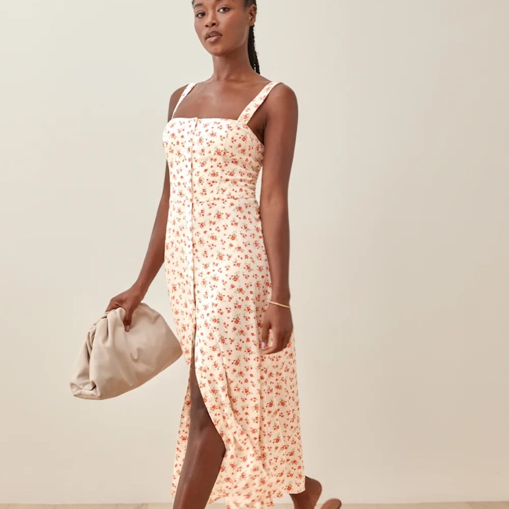 Reformation Virgil Midi Dress